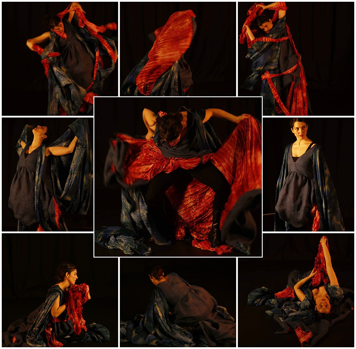 The Caucasian Chalk Circle theatre costume by Lina Khalil.
