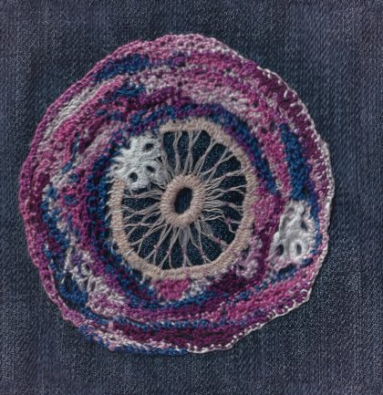 Brocade-Embroidered Denim — 3D work by Lina Khalil, image 2.